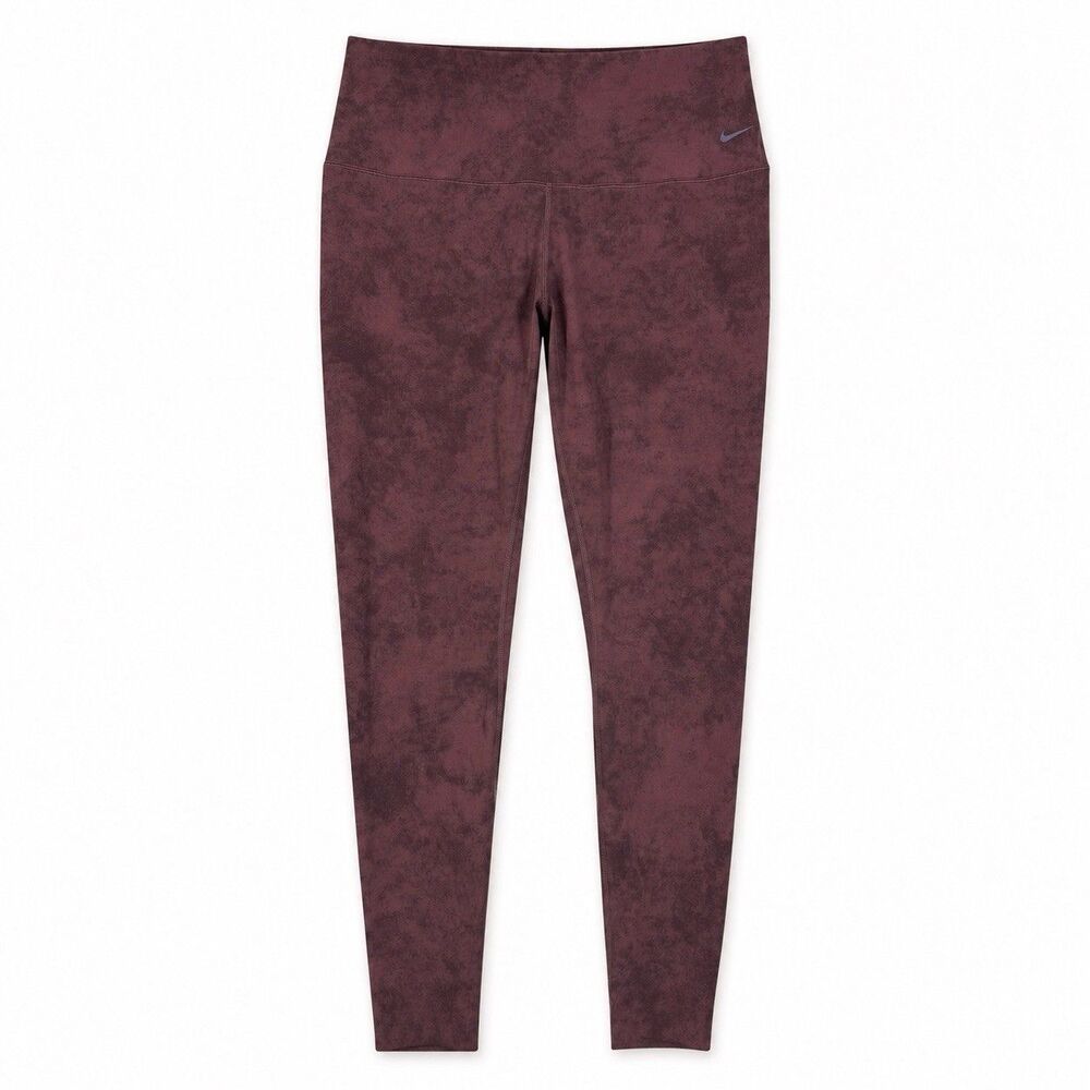 Nike Zenvy Leggings Women XL High Rise Dri-FIT 7/8 Mauve Brown Athletic Yoga